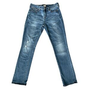 J Crew Factory Stretch Deconstructed Jeans Size 25